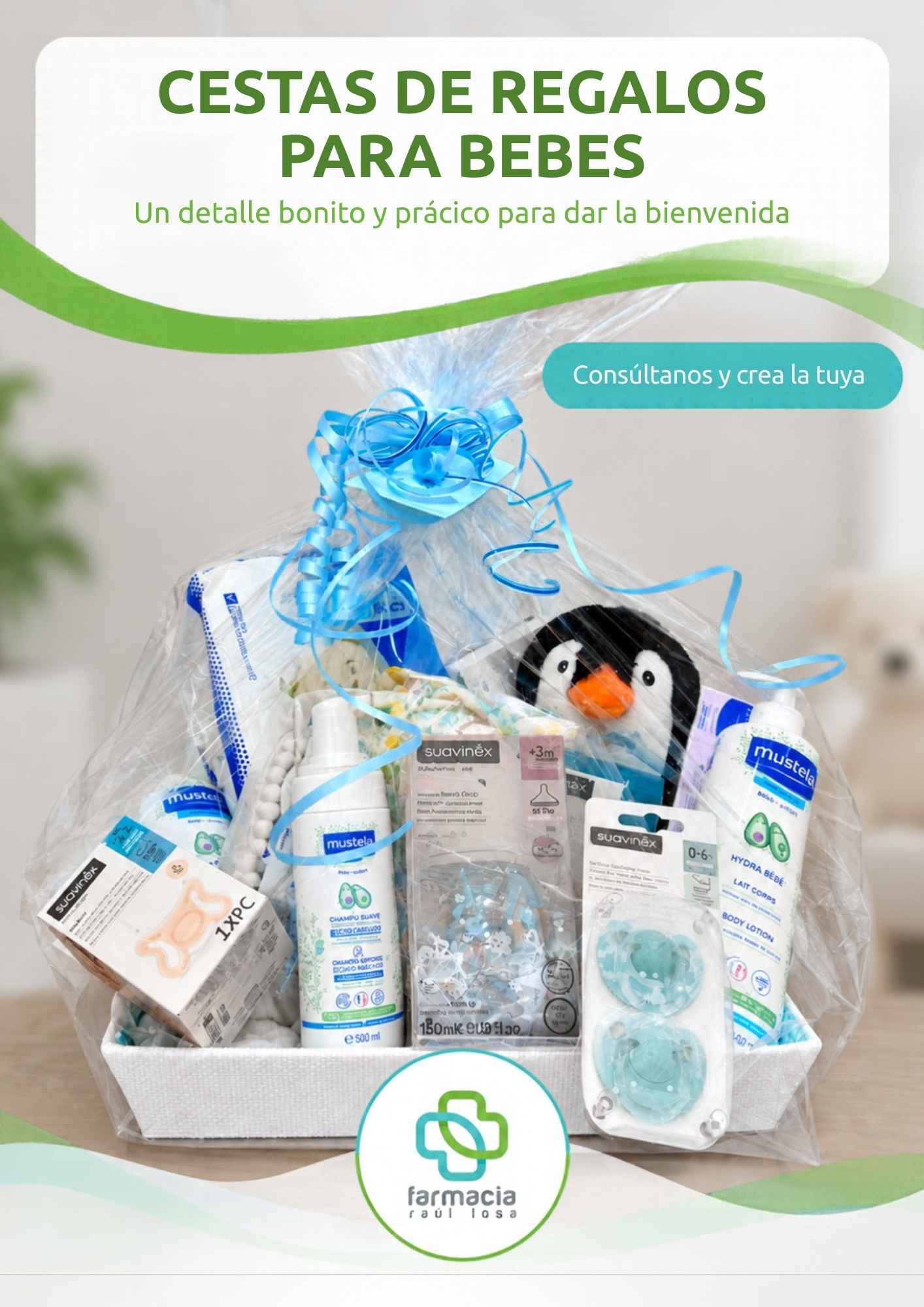 Cestas de regalo para bebés
